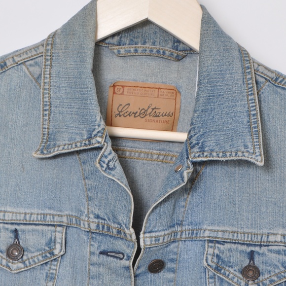 Levi's Vest Vintage Blue Jean - Picture 2 of 5